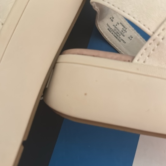 New in Box- SPERRY Plushstep Bayou Flatform Sandals Cream 8 1/2 M - Picture 5 of 9